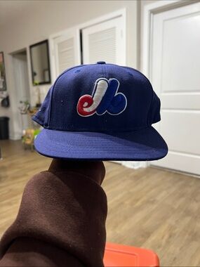 New Era Navy and Cream 59FIFTY Fitted Hat